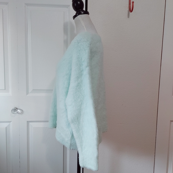 Anthropologie Maeve Plush V-neck Sweater - Picture 5 of 13